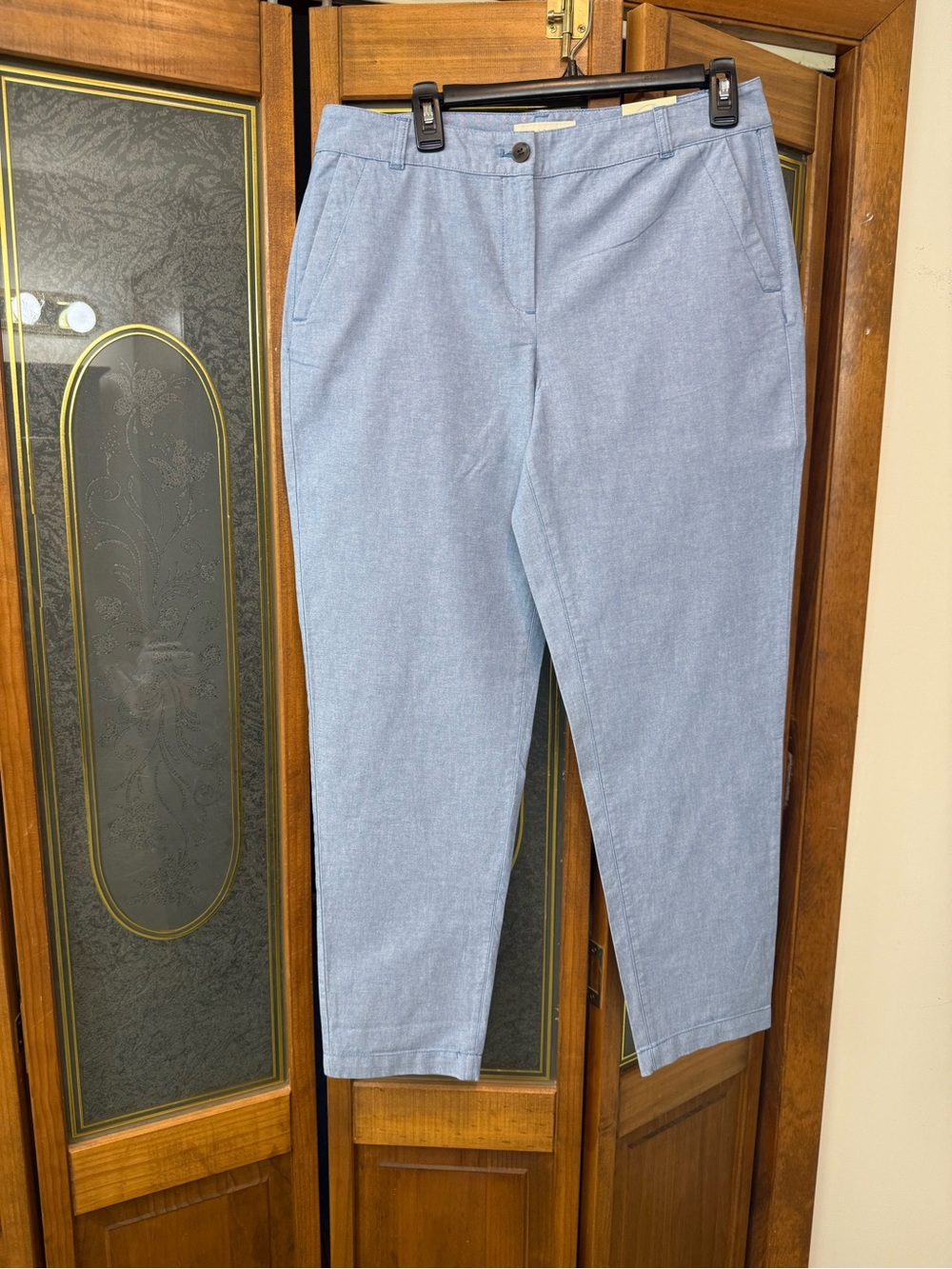 TALBOTS Light Blue Women's Weekend Chino Pants, BRAND NEW